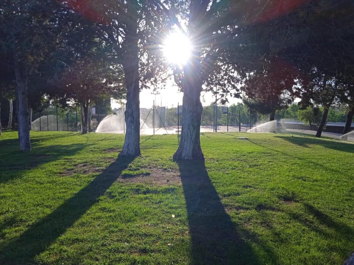 Bungalows Zaragoza Camping Eksteriør billede