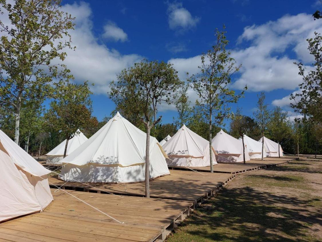 Bungalows Zaragoza Camping Eksteriør billede