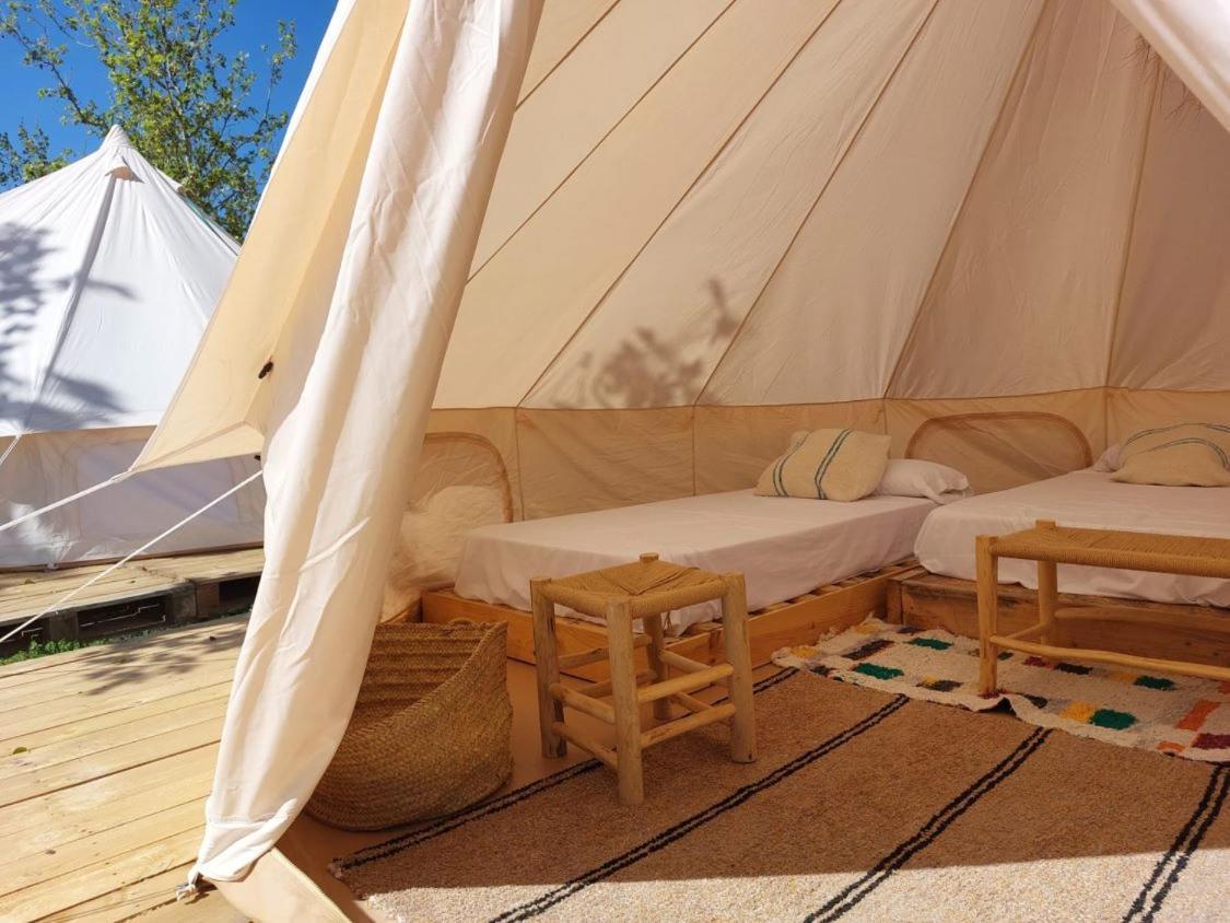 Bungalows Zaragoza Camping Eksteriør billede